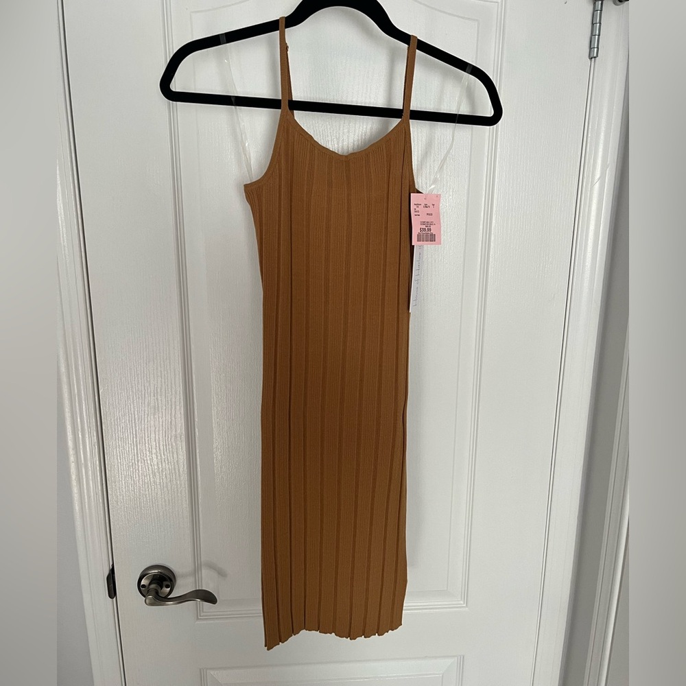 House of Harlow 1960 Camel Mini Dress